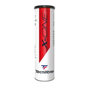 Balles de tennis X-ONE - tube de 4 balles